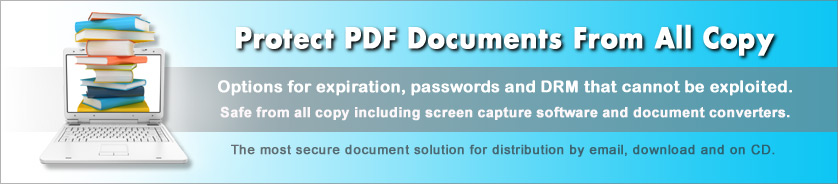 Protección contra copiado e impresión de documentos PDF